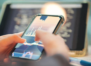 Individual reviewing the clear fund withdrawal and transfer mechanism